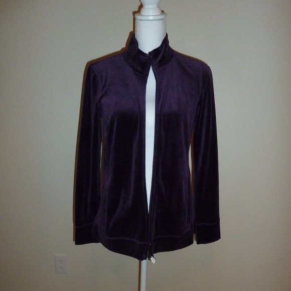 Luxe Velour Jacket NWOT - Picture 1 of 6